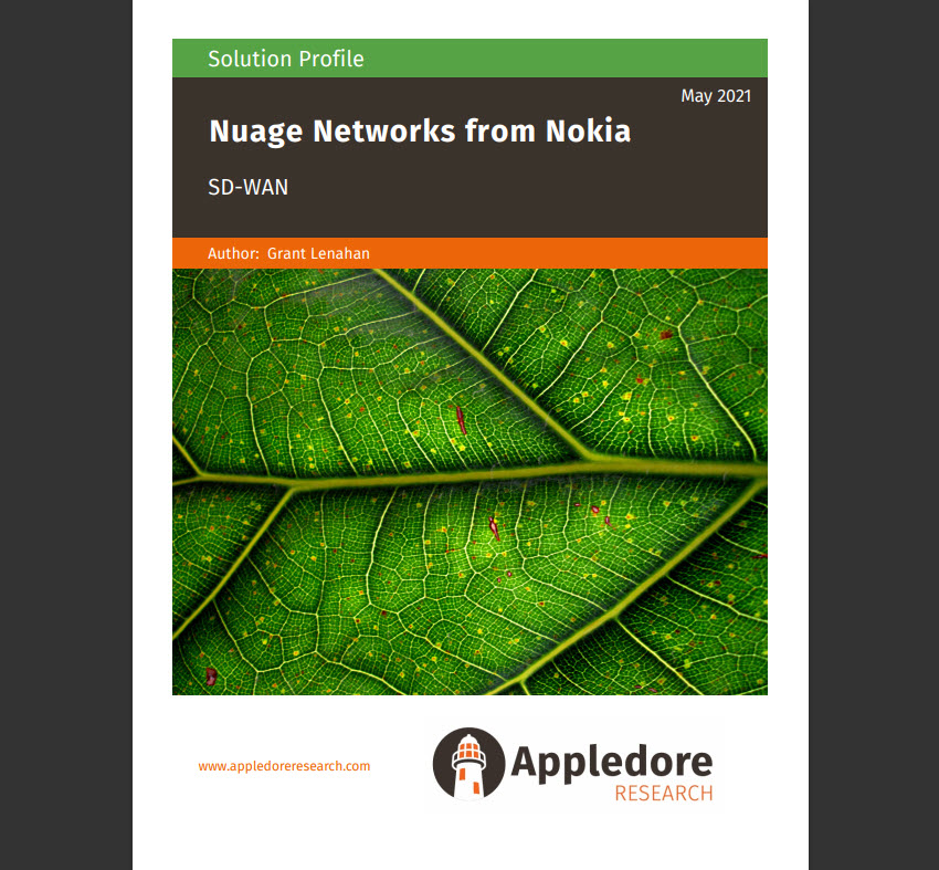 Nokia Nuage Networks - SDWAN