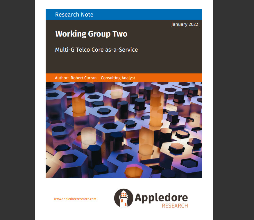 Mobile Core as-a-Service: Working Group Two