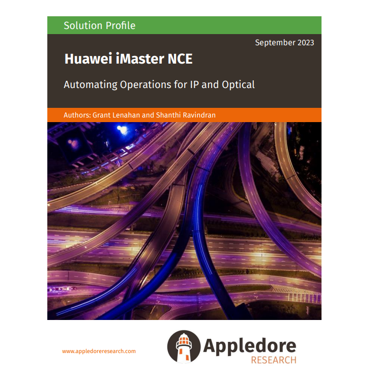 IP/Optical Automation: Huawei NCE